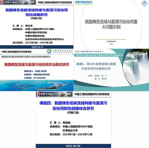 绿色流域新画卷 协同防控面源污染，引领区域可持续发展